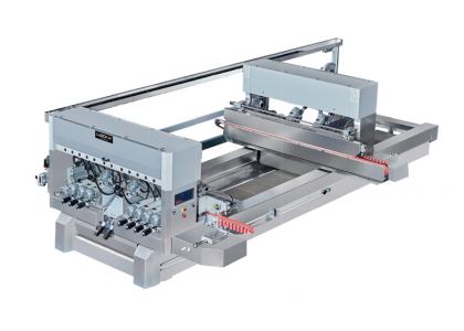 What are the advantages of glass double adging machines?